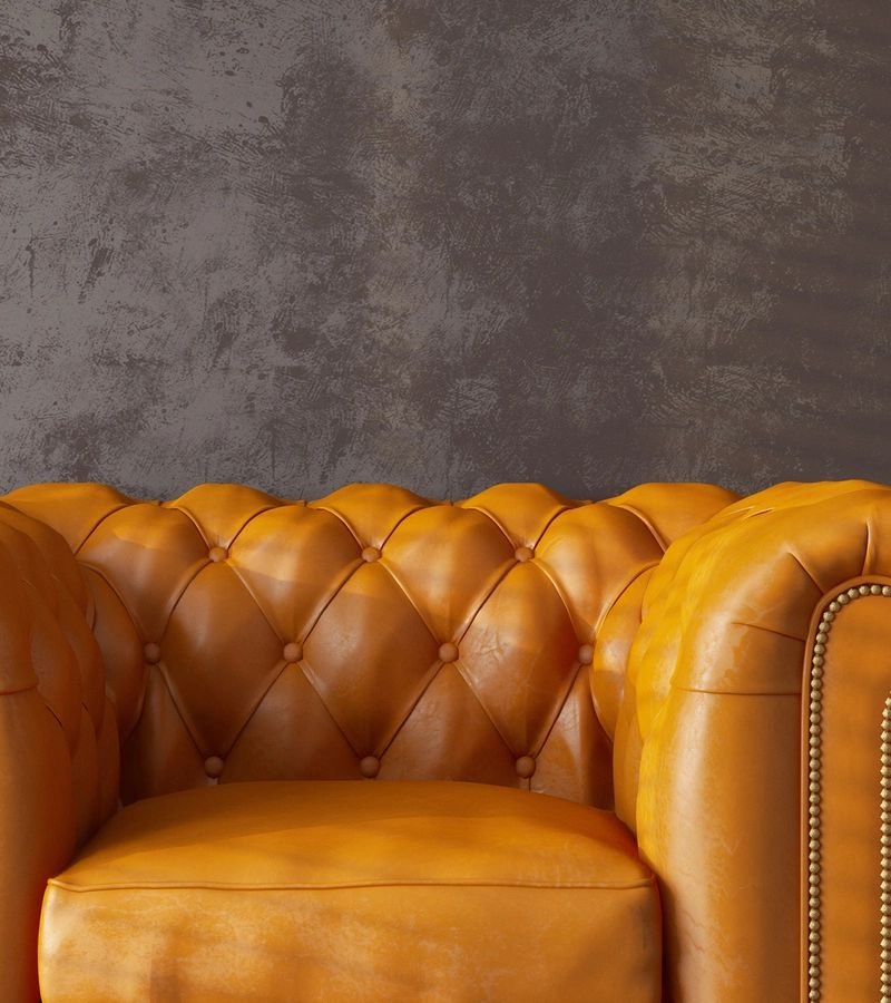 Champagne Gold Console — Mumbai Residence
